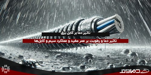 تاثیر دما بر کابل برق